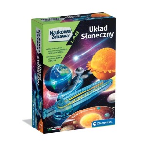 NAUKOWA ZABAWA ZESTAW LABORATORYJNY UKŁAD SŁONECZNY CLEMENTONI 50254