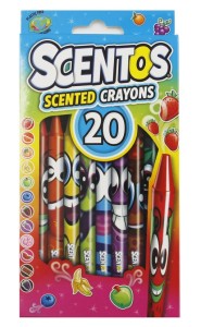 PACHNĄCE KREDKI ŚWIECOWE 20SZT SCENTOS 40277