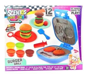 ZESTAW DO CIASTOLINY BURGEROWY GRILL SCENTOS 45907