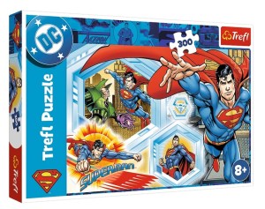 PUZZLE 300 ELEMENTÓW NIEZNISZCZALNY SUPERMAN 23032 TREFL