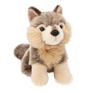 MASKOTKA WILK SIEDZĄCY MAŁY 18CM 13384 BEPPE