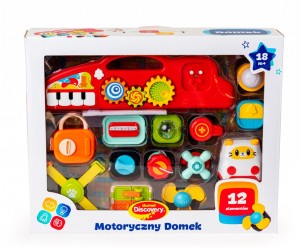 ZABAWKA INTERAKTYWNA MOTORYCZNY DOMEK 30816 DUMEL