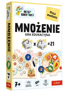 GRA EDUKACYJNA MNOŻENIE MAŁY ODKRYWCA 02802 TREFL