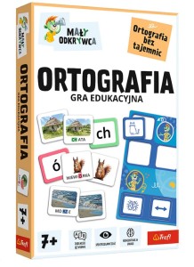 GRA EDUKACYJNA ORTOGRAFIA MAŁY ODKRYWCA 02803 TREFL