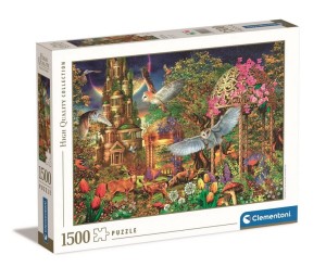 PUZZLE 1500 ELEMENTÓW HIGH QUALITY WOODLAND FANTASY 31707 CLEMENTONI