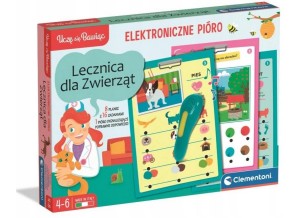 MÓWIĄCE PIÓRO 500 PYTAŃ LECZNICA DLA ZWIERZĄT 50389 CLEMENTONI