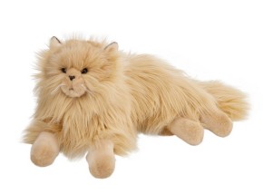 MASKOTKA KOT PERSKI LEŻĄCY BEŻOWY 36CM 14102 BEPPE