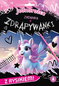 KSIĄŻECZKA ZADANKA I ZDRAPYWANKI JEDNOROŻCE 9685 SKRZAT