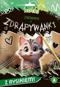 KSIĄŻECZKA ZADANKA I ZDRAPYWANKI KOTKI 9692 SKRZAT
