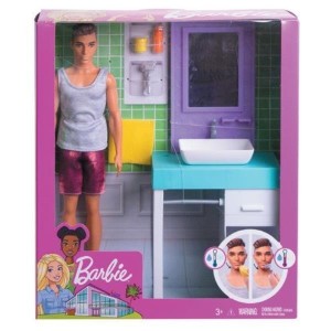 BARBIE KEN DOMOWE ZAJĘCIA MATTEL FYK51