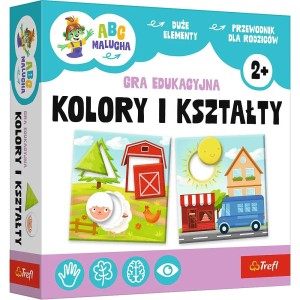 GRA EDUKACYJNA KOLORY I KSZTAŁTY ABC MALUCHA 02904 TREFL