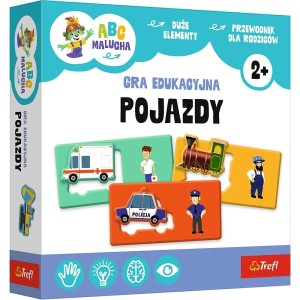 GRA EDUKACYJNA POJAZDY ABC MALUCHA 02907 TREFL