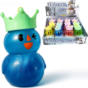 SLIME MASA PLASTYCZNA GLUTEK Z BROKATEM BAŁWANEK BAŁWAN