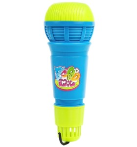 DUŻY MIKROFON DLA DZIECI Z EFEKTEM ECHO KARAOKE