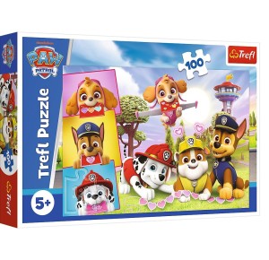 PUZZLE 100 ELEMENTÓW PSI PATROL NIEUSTRASZONE DZIEWCZYNY 16520 TREFL