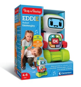 ROBOT EDUKACYJNY EDDIE UCZ SIĘ BAWIĄC 50411 CLEMENTONI