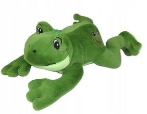 MASKOTKA PLUSZOWA ŻABA Z GŁOSEM 30CM Z2678 SUN-DAY