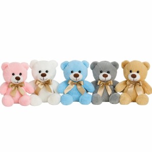 MASKOTKA PLUSZOWY MIŚ 5 KOLORÓ 23CM M3851 SUN-DAY