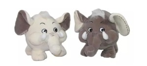 MASKOTKA PLUSZOWY SŁOŃ 2 KOLORY 23CM S1787 SUN-DAY