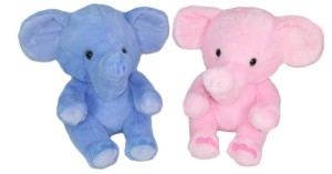 MASKOTKA PLUSZOWY SŁOŃ 2 KOLORY 30CM S1782 SUN-DAY