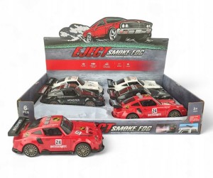 SAMOCHÓD SPORTOWY Z NAPĘDEM ŚWIATŁO DŹWIĘK DYM 1357626 DROMADER