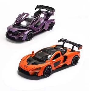 SAMOCHÓD SPORTOWY Z NAPĘDEM METAL ŚWIATŁO DŹWIĘK 3 KOLORY 1357276 DROMADER