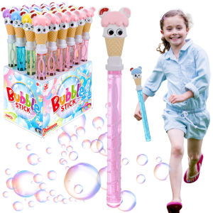 DUŻY MIECZ DO BANIEK BAŃKI MYDLANE KOLORY ZWIERZĄTKO LODY 38CM