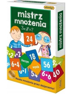 GRA EDUKACYJNA MISTRZ MNOŻENIA 4676 ADAMIGO