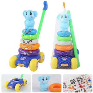 PCHACZ PIRAMIDKA 6EL SŁONIK WIEŻA KRĄŻKI SENSORYCZNE