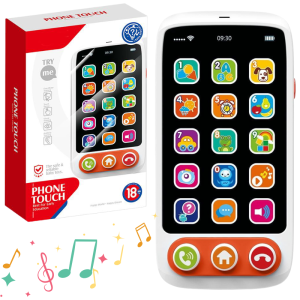 SMARTFON EDUKACYJNY TELEFON INTERAKTYWNY MALUCHA KOMÓRKA Z DŹWIĘKIEM
