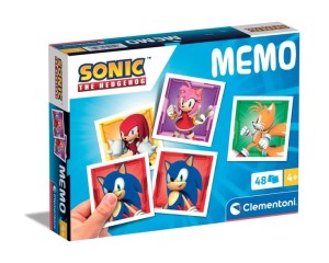 GRA RODZINNA PAMIĘCIOWA MEMO SONIC 18312 CLEMENTONI