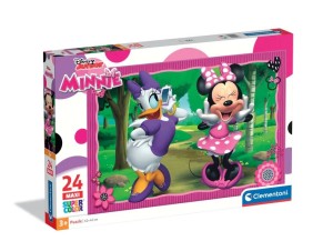PUZZLE 24 ELEMENTY MAXI DISNEY MINNIE MYSZKA MINNIE I DEYSI 24091 CLEMENTONI
