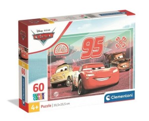 PUZZLE 60 ELEMENTÓW PIXAR AUTA 26317 CLEMENTONI