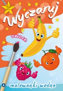 MALOWANKA WODNA WYCZARUJ OWOCE 4708 SKRZAT