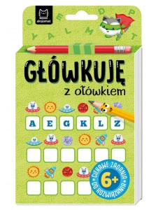 KSIĄŻECZKA GŁÓWKUJĘ Z OŁÓWKIEM ZIELONA 7279 AKSJOMAT 