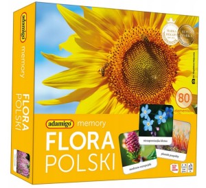 GRA PAMIĘCIOWA MEMORY FLORA POLSKI 7851 ADAMIGO