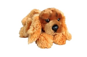 MASKOTKA PLUSZOWY PIES SPANIEL LEŻĄCY 30CM 34069 DUBI