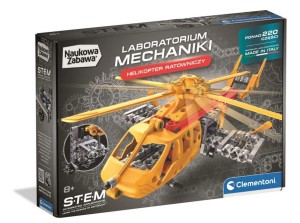 KLOCKI LABOLATORIUM MECHANIKI HELIKOPTER RATOWNICZY 50447 CLEMENTONI