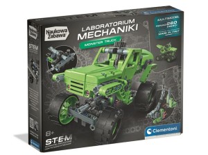 KLOCKI LABOLATORIUM MECHANIKI MONSTER TRUCK 50287 CLEMENTONI