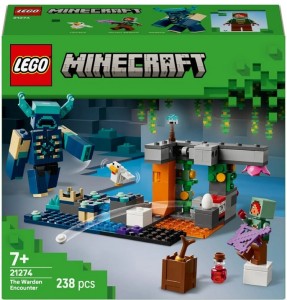 KLOCKI SPOTKANIE ZE STRAŻNIKI 21274 LEGO MINECRAFT