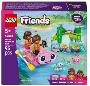 KLOCKI PRZYGODA NA AKSOLOTOWEJ ŁODZI 42681 LEGO FRIENDS 