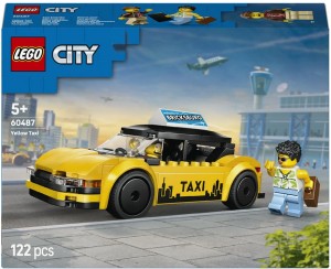 KLOCKI ŻÓŁTA TAKSÓWKA 60487 LEGO CITY
