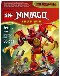 KLOCKI SMOK MECH KAIA ZESTAW BITEWNY 71851 LEGO NINJAGO
