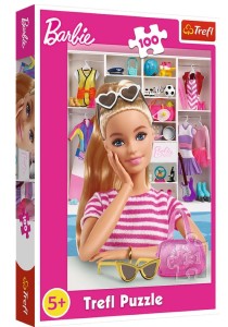 PUZZLE 100 ELEMENTÓW POZNAJ BARBIE 16458 TREFL