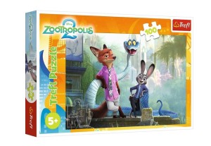 PUZZLE 100 ELEMENTÓW TAJEMNICE ZWIERZOGRODU 16523 TREFL