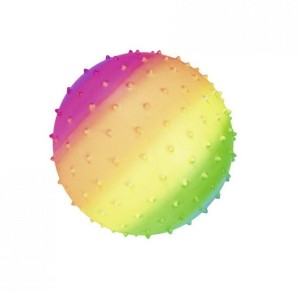 PIŁKA GUMOWA JOHN 22 CM TĘCZOWA 130050895 SIMBA