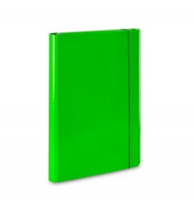 TECZKA SZEROKA Z GUMKĄ A4 4 CM JASNO ZIELONA VB 339/15 CARIBIC VAUPE