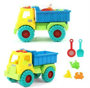 ZESTAW DO PIASKU PIASKOWNICY AUTO WYWROTKA FOREMKI I ŁOPATKA SITKO