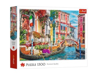 PUZZLE 1500 ELEMENTÓW LETNIE POPOŁUDNIE W WENECJI 26220 TREFL