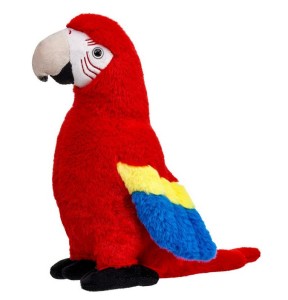 MASKOTKA PLUSZOWA PAPUGA ARA CZERWONA 22CM 13743 BEPPE